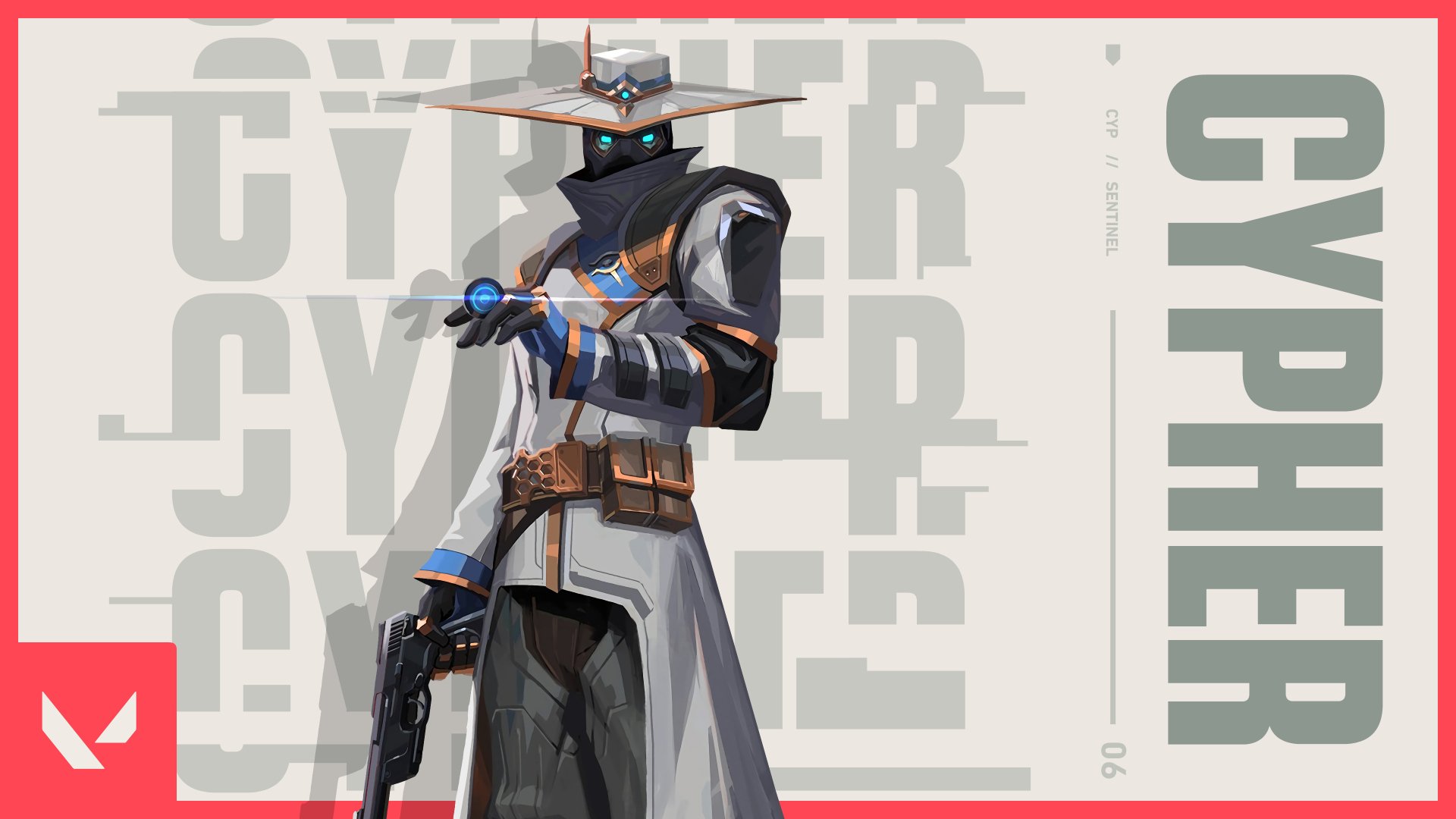 Download Cypher (Valorant) Video Game Valorant 4k Ultra HD Wallpaper