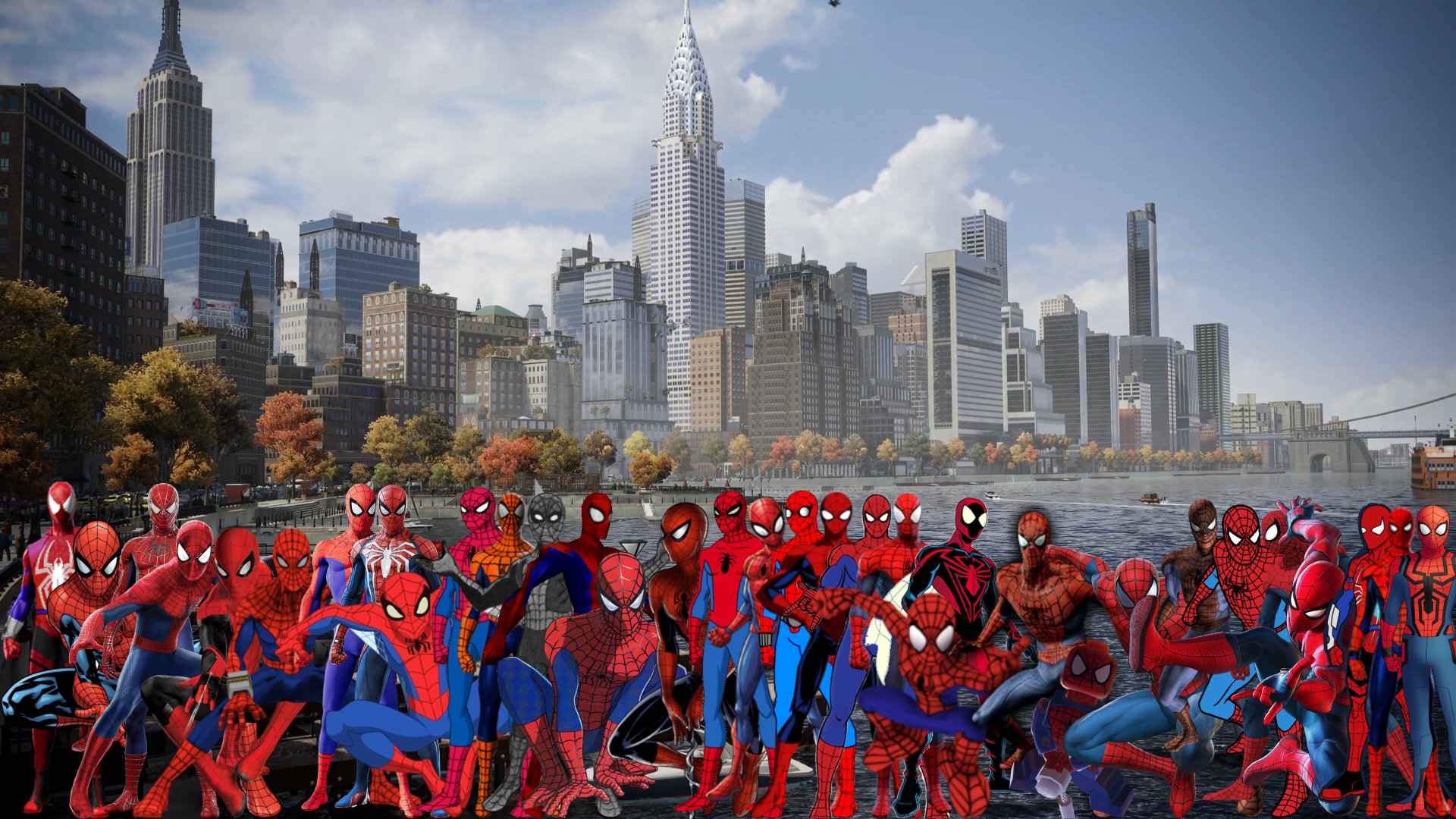 Download Comic Collage 4k Ultra HD Wallpaper By Andrewking20 