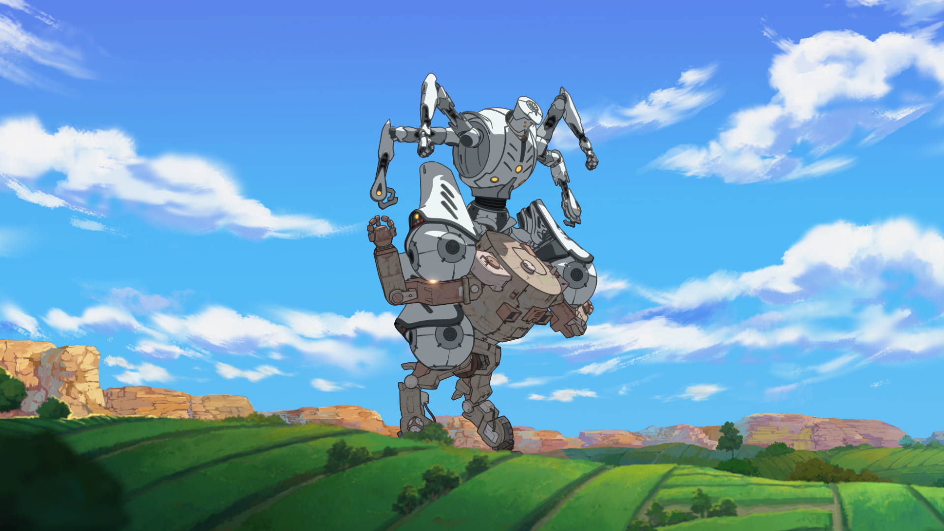 Download Robot Anime Eden HD Wallpaper