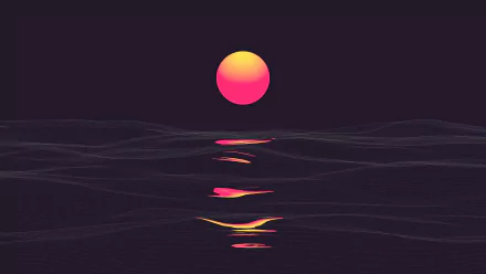 artistic Outrun HD Desktop Wallpaper | Background Image