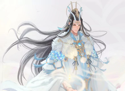Lan Wangji Anime Mo Dao Zu Shi HD Desktop Wallpaper | Background Image