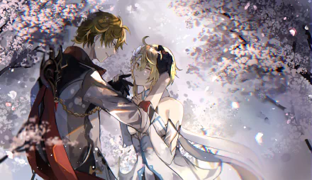 Tartaglia Childe (Genshin Impact) Lumine (Genshin Impact) video game Genshin Impact HD Desktop Wallpaper | Background Image