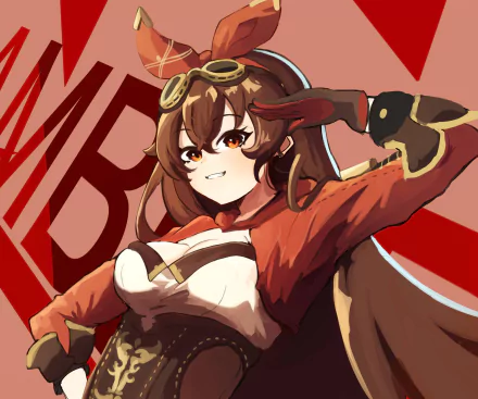 Amber (Genshin Impact) video game Genshin Impact HD Desktop Wallpaper | Background Image