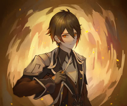 Zhongli (Genshin Impact) video game Genshin Impact HD Desktop Wallpaper | Background Image