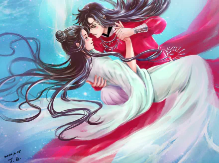 Xie Lian Hua Cheng Anime Tian Guan Ci Fu HD Desktop Wallpaper | Background Image