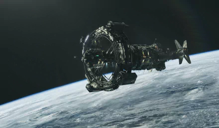 Sci Fi spaceship HD Desktop Wallpaper | Background Image