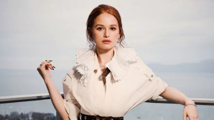 American actress redhead Celebrity Madelaine Petsch HD Desktop Wallpaper | Background Image