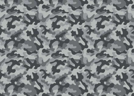 HD camouflage pattern desktop wallpaper with a mix of gray and black shapes.