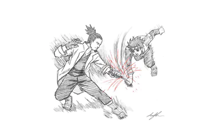 Mirai Sarutobi Shikamaru Nara Anime Boruto HD Desktop Wallpaper | Background Image