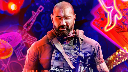  Dave Bautista as Scott Ward in 2021 movie Army of the Dead