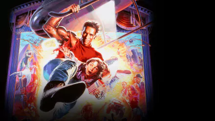 Arnold Schwarzenegger movie Last Action Hero HD Desktop Wallpaper | Background Image