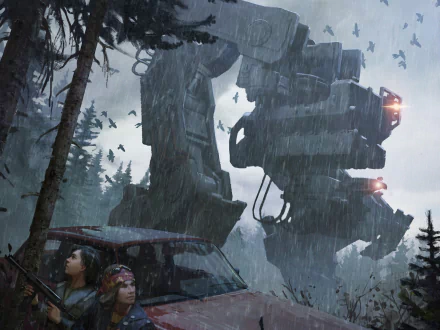 robot video game Generation Zero HD Desktop Wallpaper | Background Image