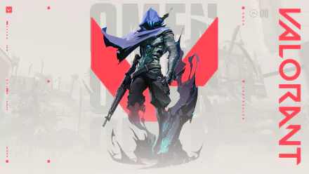 Omen (Valorant) video game Valorant HD Desktop Wallpaper | Background Image