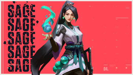 Sage (Valorant) video game Valorant HD Desktop Wallpaper | Background Image