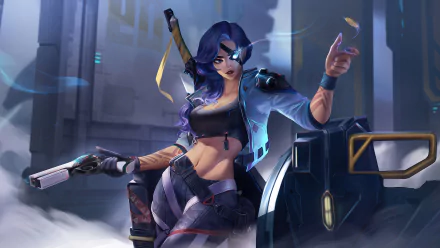 Samira (League of Legends) video game League Of Legends HD Desktop Wallpaper | Background Image