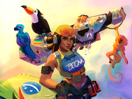 Raze (Valorant) video game Valorant HD Desktop Wallpaper | Background Image