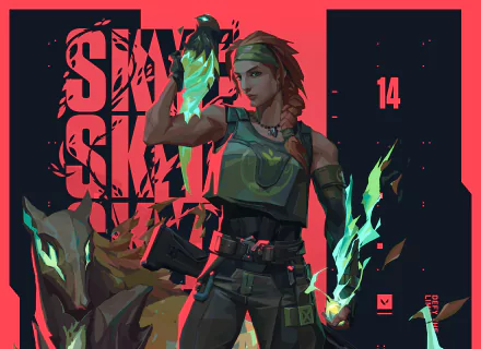 Skye (Valorant) video game Valorant HD Desktop Wallpaper | Background Image