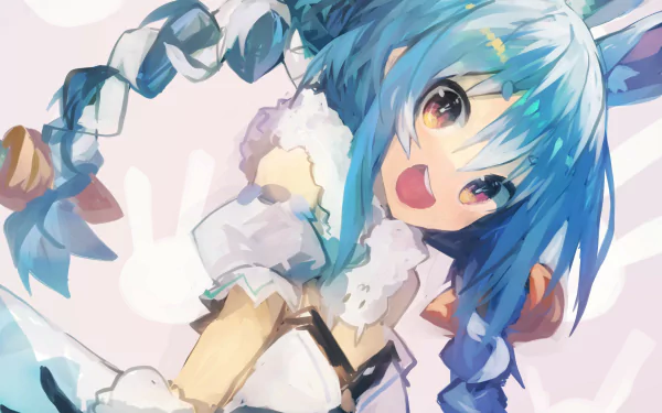 hololive Usada Pekora Anime Virtual Youtuber HD Desktop Wallpaper | Background Image