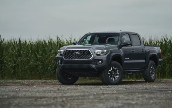 black car car Toyota vehicle Toyota Tacoma HD Desktop Wallpaper | Background Image