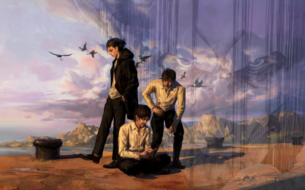 Founding Titan Grisha Yeager Eren Kruger Eren Yeager Attack on Titan Anime HD Desktop Wallpaper | Background Image
