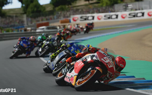 video game MotoGP 21 HD Desktop Wallpaper | Background Image