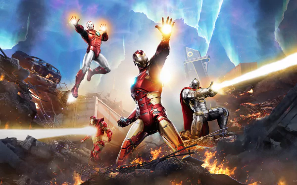 Iron Man video game Marvel's Avengers HD Desktop Wallpaper | Background Image