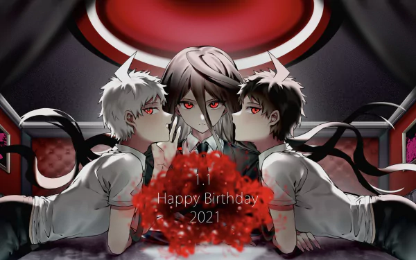 Izuru Kamukura Hajime Hinata Anime Danganronpa HD Desktop Wallpaper | Background Image