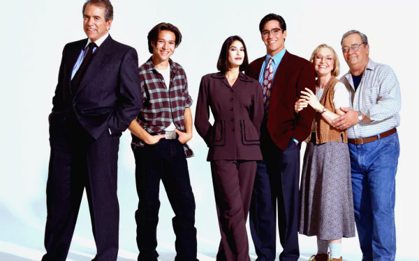 Clark Kent Jonathan Kent Martha Kent Lois Lane TV Show Lois & Clark: The New Adventures of Superman HD Desktop Wallpaper | Background Image