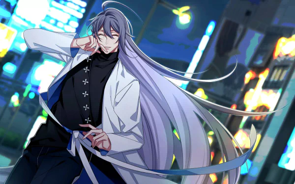 Jakurai Jinguji Anime Hypnosis Mic HD Desktop Wallpaper | Background Image