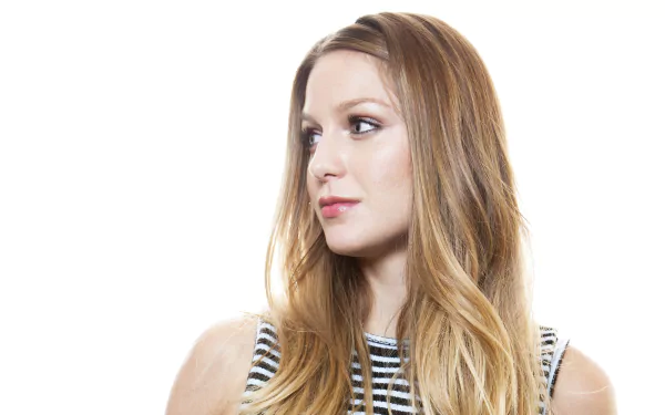 American blonde actress Celebrity Melissa Benoist HD Desktop Wallpaper | Background Image