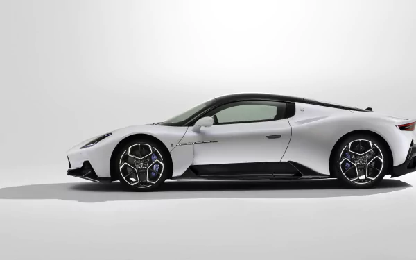 supercar white car car Maserati vehicle Maserati MC20 HD Desktop Wallpaper | Background Image