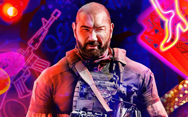  Dave Bautista as Scott Ward in 2021 movie Army of the Dead