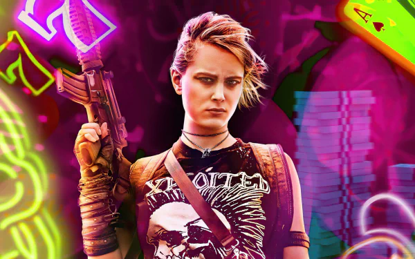  Nora Arnezeder as Lilly (The Coyote) in 2021 movie Army of the Dead
