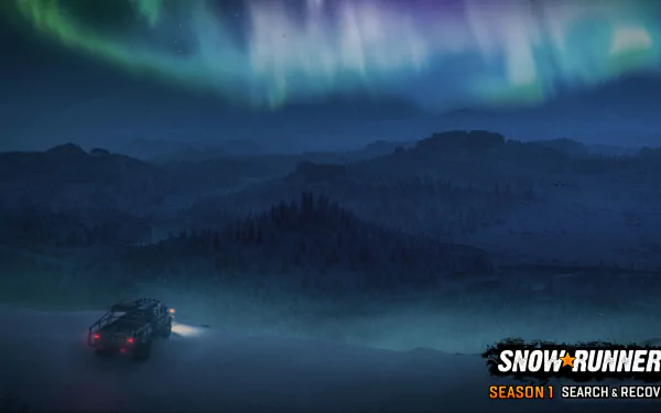 video game SnowRunner HD Desktop Wallpaper | Background Image
