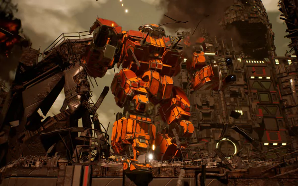 mecha video game MechWarrior 5: Mercenaries HD Desktop Wallpaper | Background Image