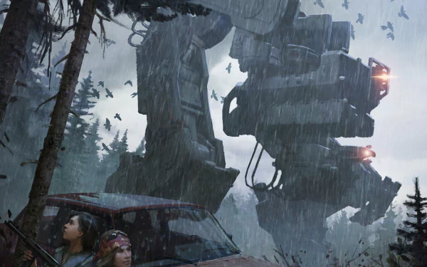 robot video game Generation Zero HD Desktop Wallpaper | Background Image