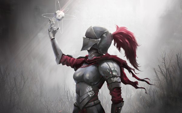 Fantasy Knight Armor Woman Warrior HD Wallpaper | Background Image