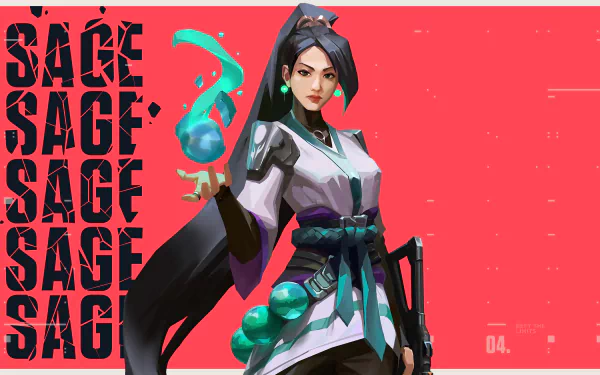 Sage (Valorant) video game Valorant HD Desktop Wallpaper | Background Image