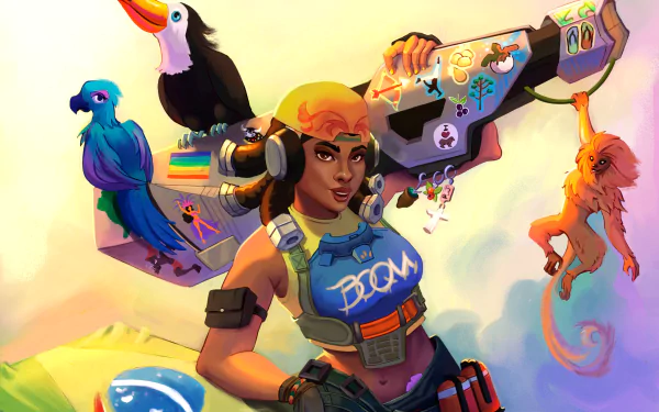 Raze (Valorant) video game Valorant HD Desktop Wallpaper | Background Image