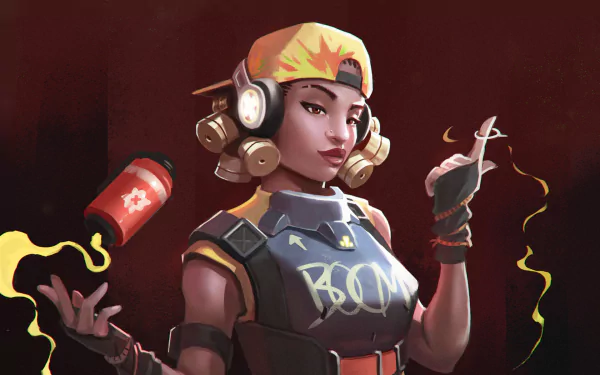 Raze (Valorant) video game Valorant HD Desktop Wallpaper | Background Image