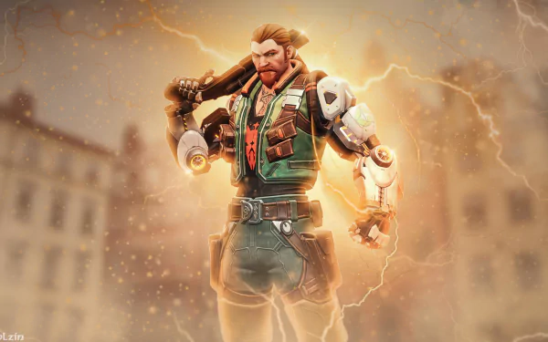 Breach (Valorant) video game Valorant HD Desktop Wallpaper | Background Image