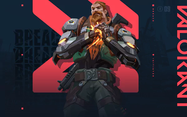 Breach (Valorant) video game Valorant HD Desktop Wallpaper | Background Image