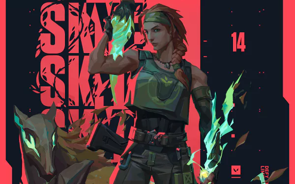 Skye (Valorant) video game Valorant HD Desktop Wallpaper | Background Image