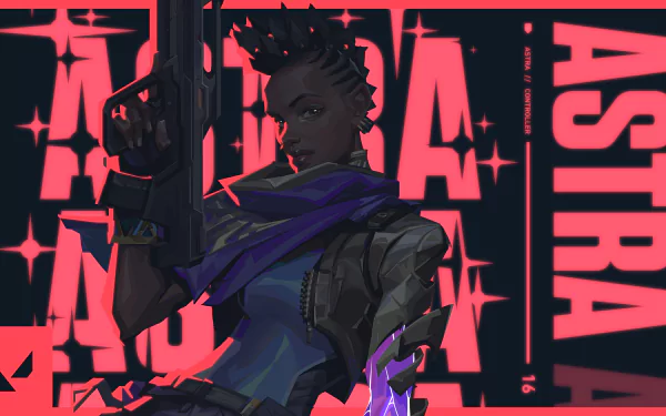 Astra (Valorant) video game Valorant HD Desktop Wallpaper | Background Image