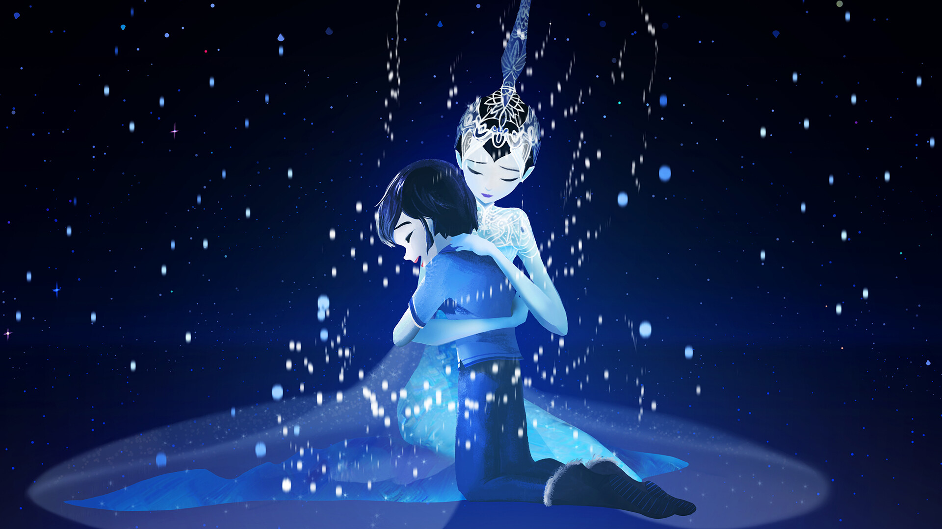 Over the Moon HD Wallpaper