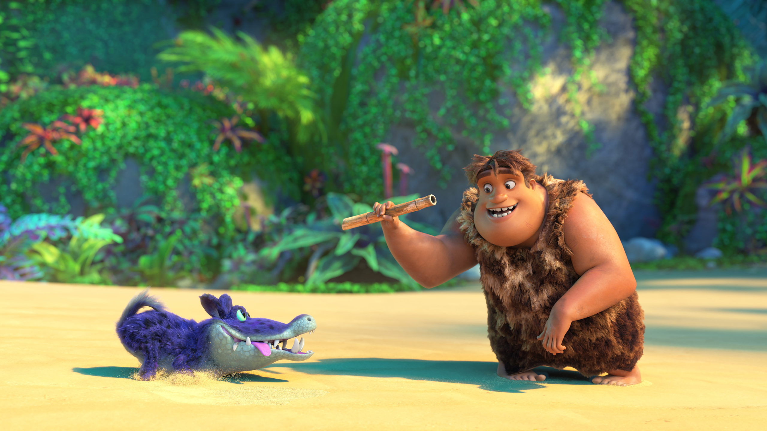 Movie The Croods: A New Age HD Wallpaper Background Image.