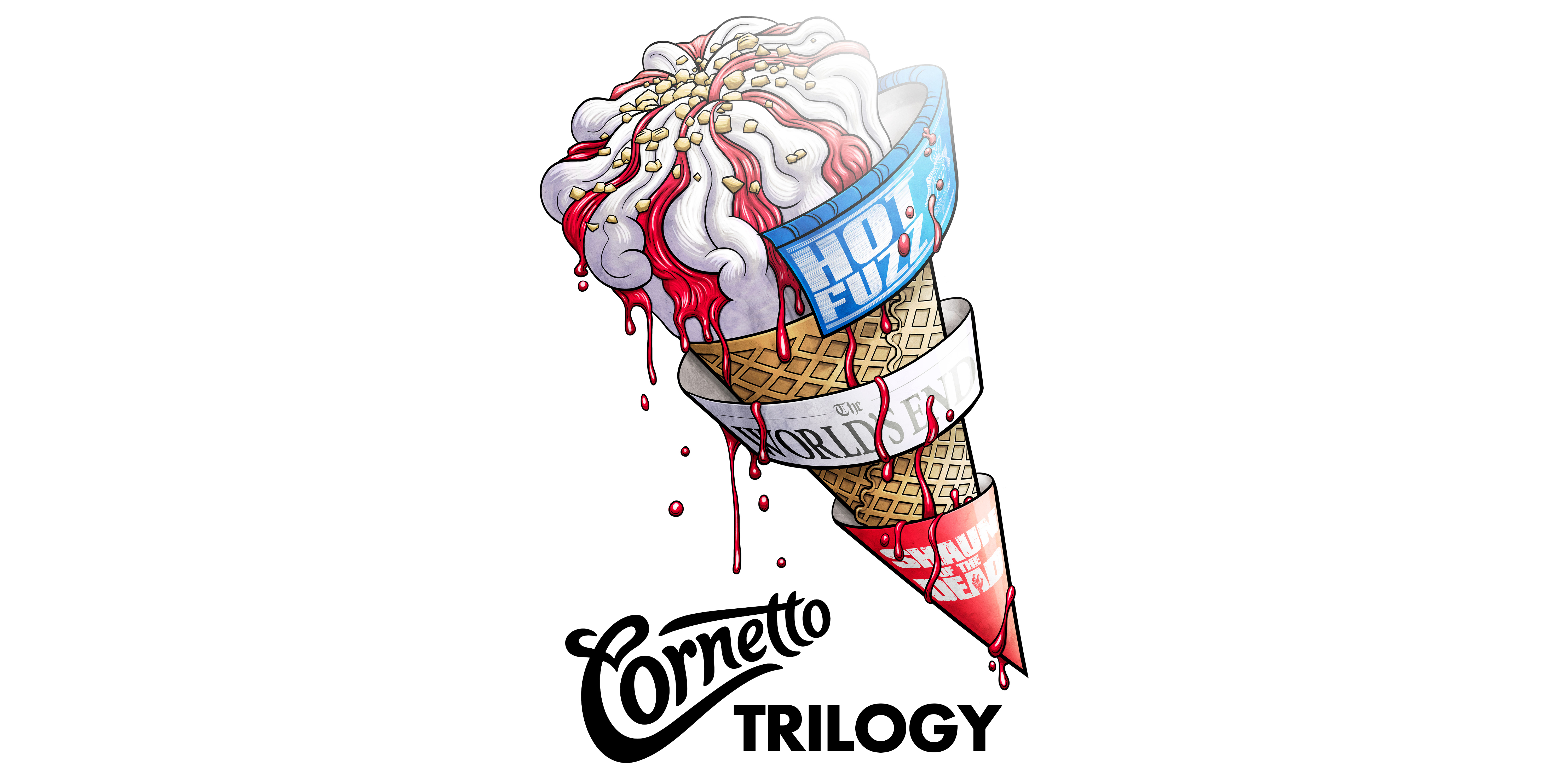 Movie Three Flavours Cornetto trilogy HD Wallpaper | Background Image