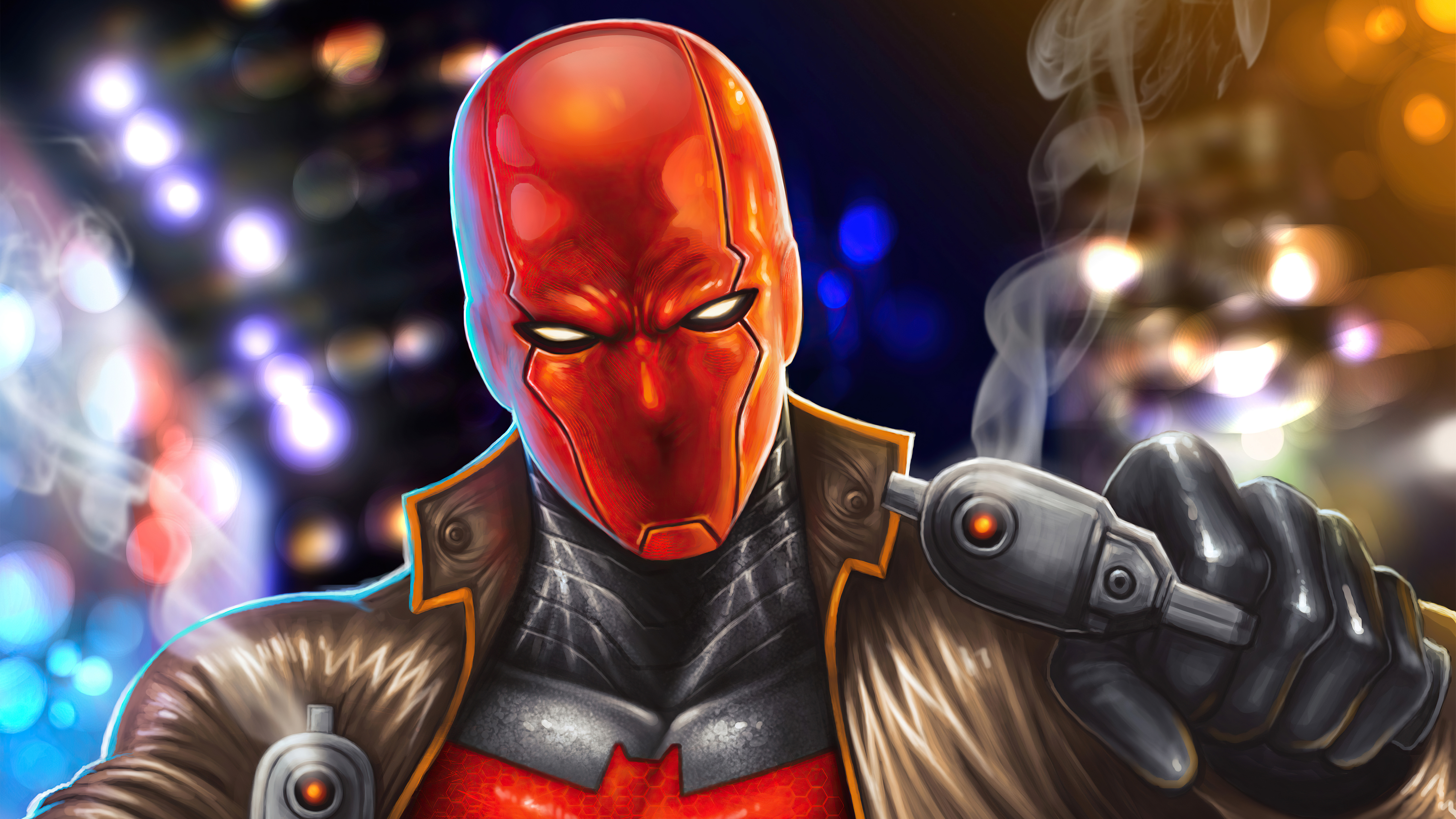 Comics Red Hood 4k Ultra HD Wallpaper by John Becaro
