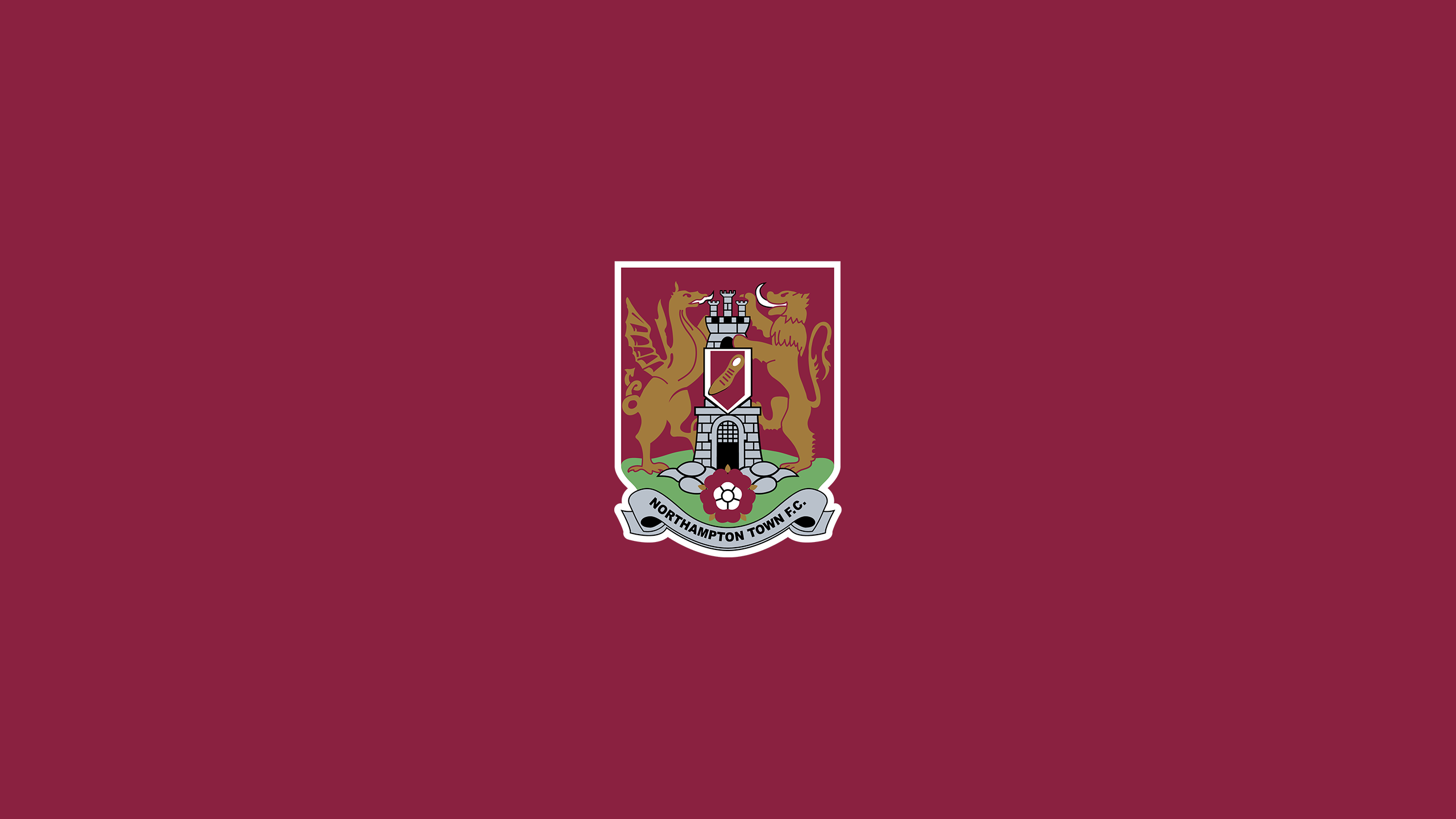 Download Emblem Logo Soccer Northampton Town F.C. Sports HD Wallpaper