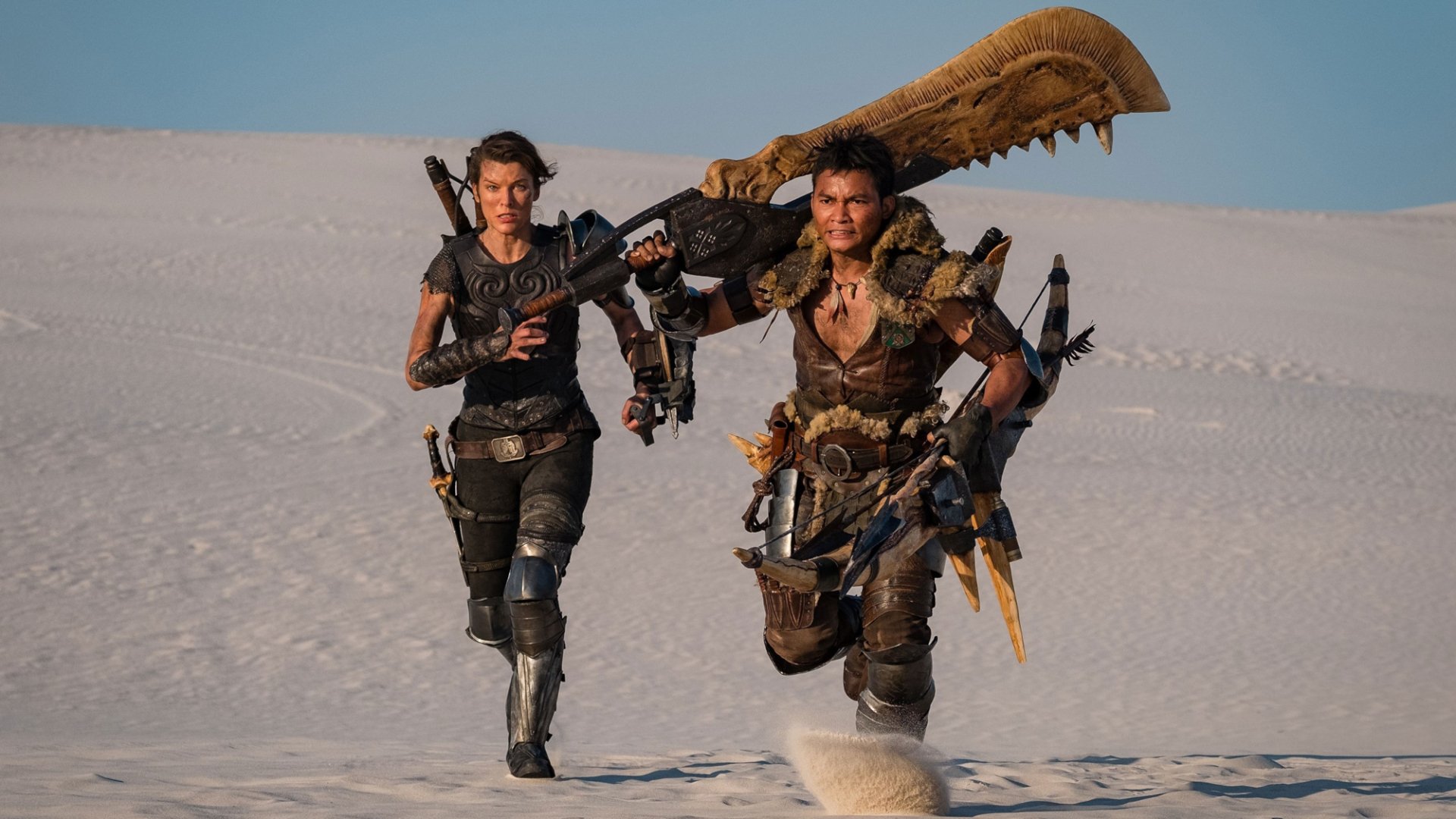 Download Tony Jaa Artemis (Monster Hunter) Milla Jovovich Movie Monster Hunter (Movie) HD Wallpaper